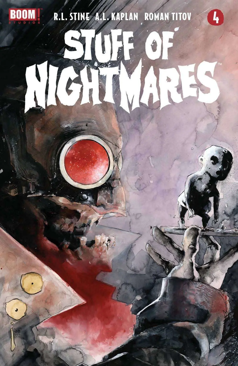 Stuff Of Nightmares #4 (Of 4) Cvr B Barravecchia