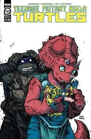 Teenage Mutant Ninja Turtles (2011-2024) #133 Variant B (Eastman)