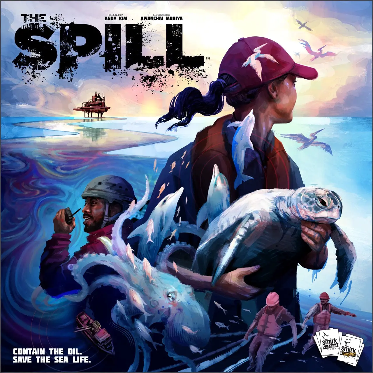 The Spill: A Cooperative Strategy Game To Save the Sea Life