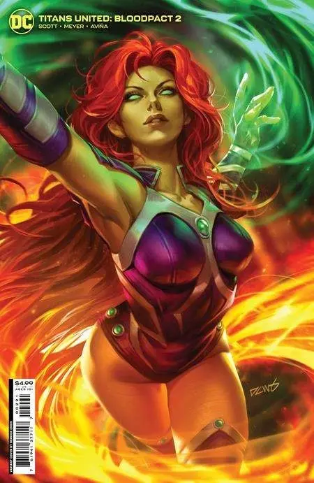 Titans United Bloodpact #2 (Of 6) Cvr B Derrick Chew Card Stock Var