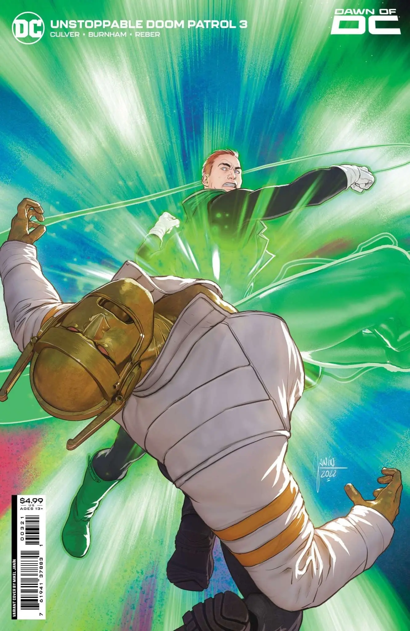 Unstoppable Doom Patrol #3 (Of 6) Cvr B Mikel Janin Card Stock Var