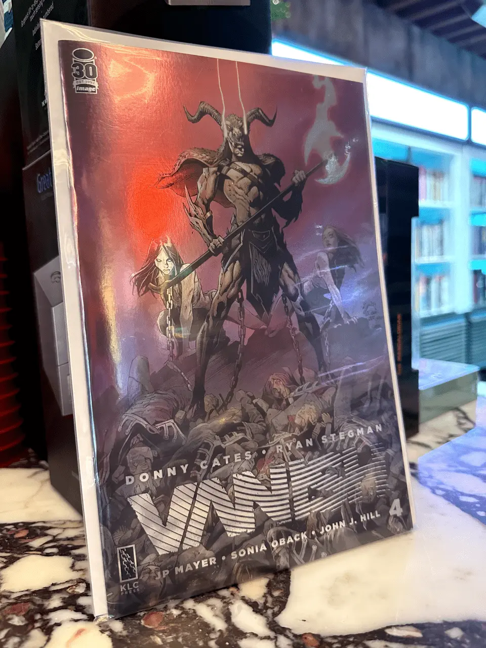 Vanish #4 Cvr J Incv Var Stegman Foil (MR)