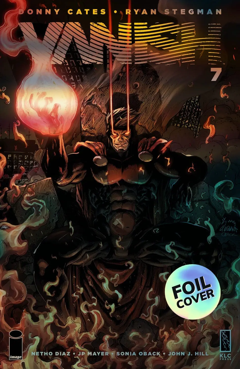Vanish #7 Cvr J Incv Stegman Foil (MR)