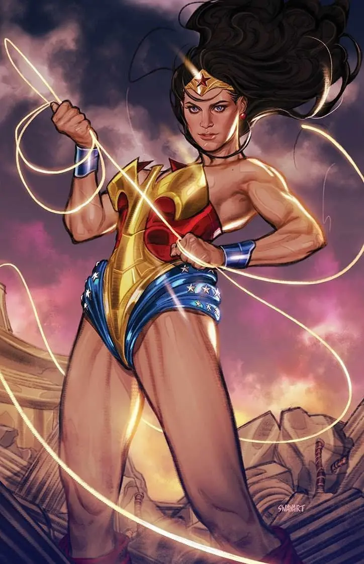 Wonder Woman #793 Cvr C Joshua Sway Swaby Nubia 50th Anniversary Card Stock Var (Kal-El Returns Tie-In)