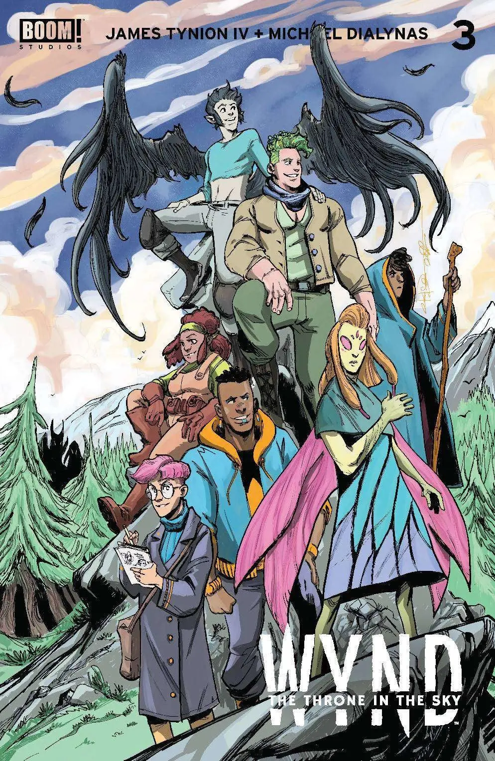 Wynd Throne In Sky #3 (Of 5) Cvr B Donovan