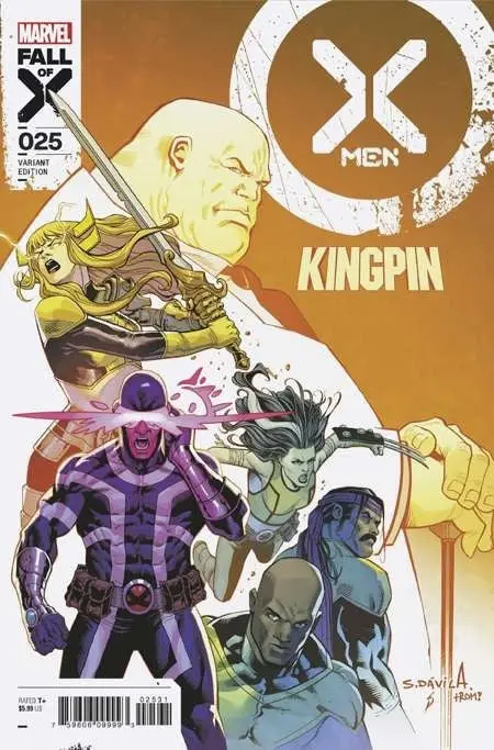 X-Men 25 Sergio Davila Kingpin Variant [Fall]