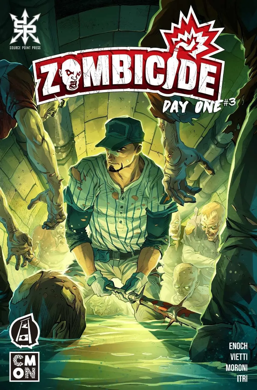 Zombicide Day One #3 (Of 4) Cvr B Riccardo Crosa Var (MR)